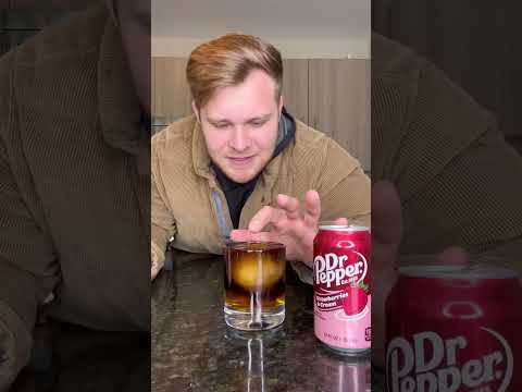 Skrewball + Dr Pepper S&C =  Chocolate Covered Strawberry? Paid partnership with Skrewball Whiskey!