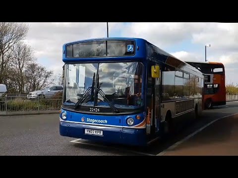 VIA THE CENTRAL MOTORWAY: Route X78 | YN07KPR/22424 - Stagecoach North East: MAN 18.220LF/ALX300