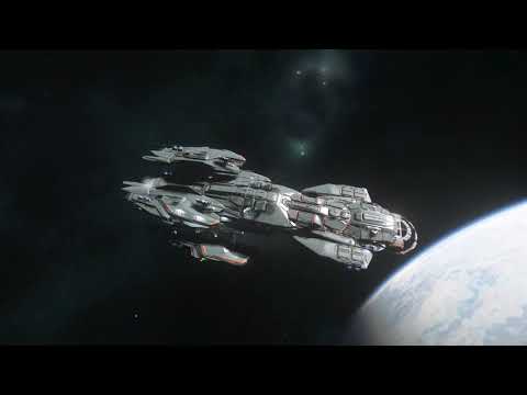 Star Citizen 3.8.1 - Flying with a great ship Aquila