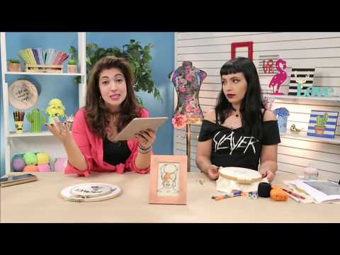 BORDADO LIVRE COM TATI ROCHA E FRANCIELI