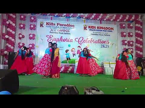 Dj mix song by praharsha at school annual day