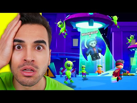 PROVO LA NUOVA MAPPA DEGLI ALIENI SU STUMBLE GUYS