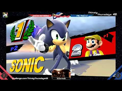 Intense DaT Mellow  (Mario, Cloud) vs FNL Theo (Sonic) - GF