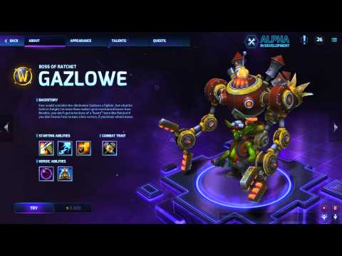 Gazlowe Unit Quotes - Heroes of the Storm