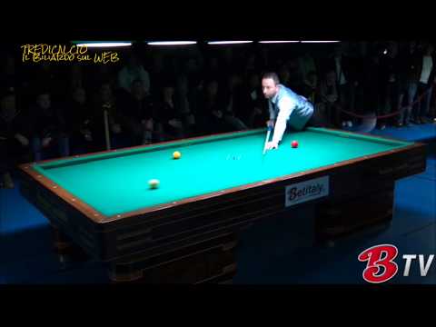 QUARTA vs GIACHETTI - 3^Prova Biliardo  BTP 16° Camp. PRO 2015 BATTIPAGLIA