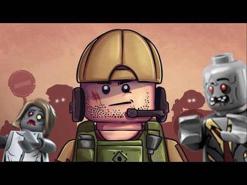 LEGO ZOMBIE APOCALYPSE! Navy Seals vs Zombies! lego film part 4