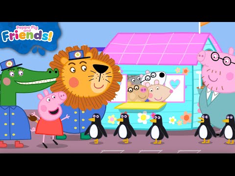 Peppa Pig & Friends Go on a Clubhouse Adventure! 🏡🦁  Missing Zoo Animals | Full Episodes | 1 Hour