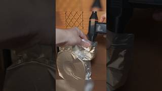 Using Mini Air Blower to Vacuum Air From Filament Bags 