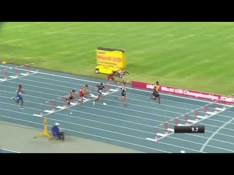 De'Jour Russell won 110m hurdles final boys' from the IAAF World U18 Championships Nairobi 2017