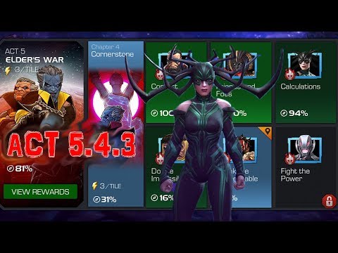 MARVEL CONTEST OF CHAMPIONS: STORY QUEST ACT 5.4.3 - Elder's War: Calculations