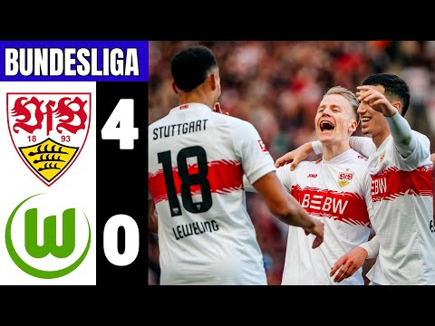 VfB Stuttgart - VfL Wolfsburg 4-0 Highlights | Bundesliga 2025/26 Stuttgart Wolfsburg