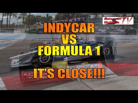 Thumbnail for IndyCar vs Formula 1 Comparison It's Close Real Footage by video, WiLL, Car, vide