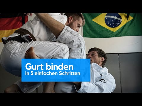 Wie man den Gurt richtig bindet - Kampfsport für Kids Roll´n Flow