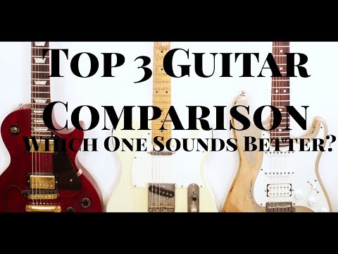 STRAT -vs- TELE -vs- LES PAUL- SOLO COMPETITION- WHICH ONE HAS THE BEST TONE?
