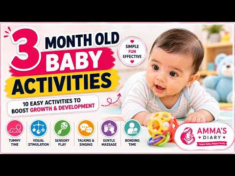 3 Month Baby Activities | Fun Learning Every Day!