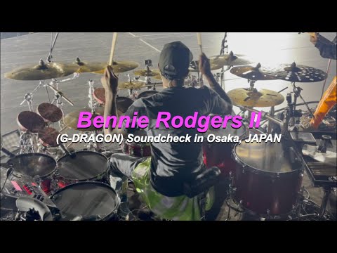 Bennie Rodgers II (G-DRAGON) Soundcheck on stage in Osaka, JAPAN. - 2025.05.25