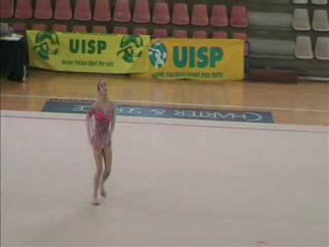 Alice Martinelli cerchio - Nazionali UISP 2009