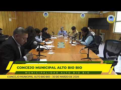 CONCEJO MUNICIPAL ALTO BIO BIO - 30 DE MARZO DE 2026 - SESIÓN ORDINARIA N°9