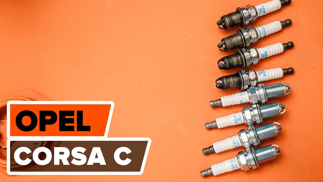 Byta tändstift på Opel Corsa C bensin – utbytesguide