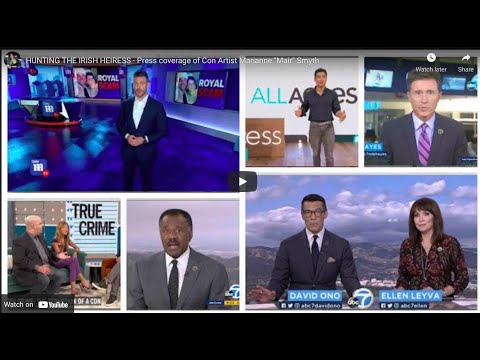 Press Coverage of Con Artist Marianne Smyth