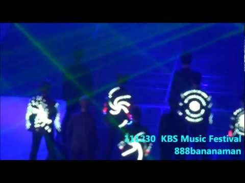 [fancam] 111230 KBS Gayo Daejun SuperJunior 『Opera』 『Mr.Simple』 Forcus Sungmin