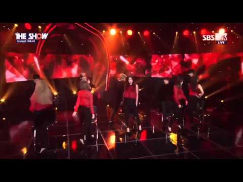 150303 FIESTAR - You're Pitiful @ SBS The Show