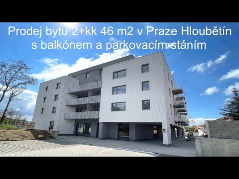 Prodej nového bytu 2+kk 46,2 m2 v Praze 14 - Hloubětín