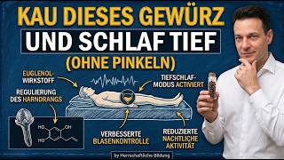 Kaue dieses GEWÜRZ 60 Sekunden vor dem Schlafen (Besser schlafen nach 60) | Rich