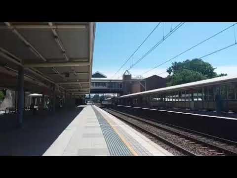 Train spotting at Gosford and wyong