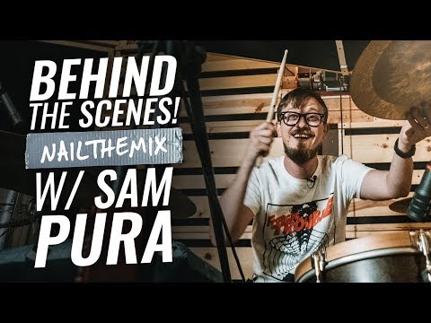 BEHIND THE SCENES W/ SAM PURA - Nail The Mix vlog 09