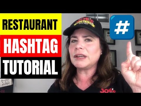 Restaurant Hashtags Custom Blend