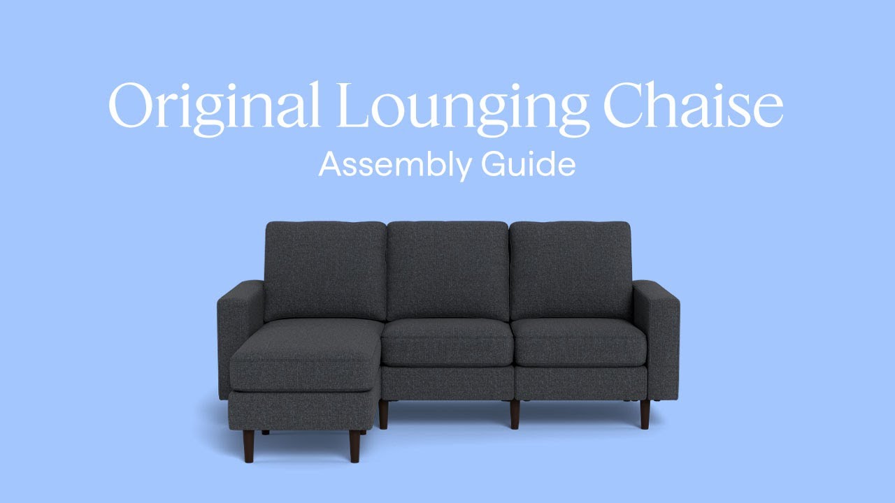 Assembly Guide - The Original Lounging Chaise
