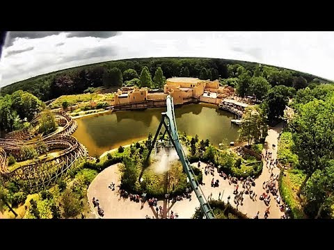 Baron 1898 - Efteling - First seat camera - point of vision