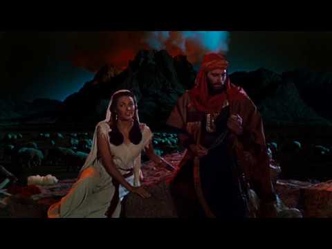 Zipporah and Moses Under the Evening Sky -The Ten Commandments 1956