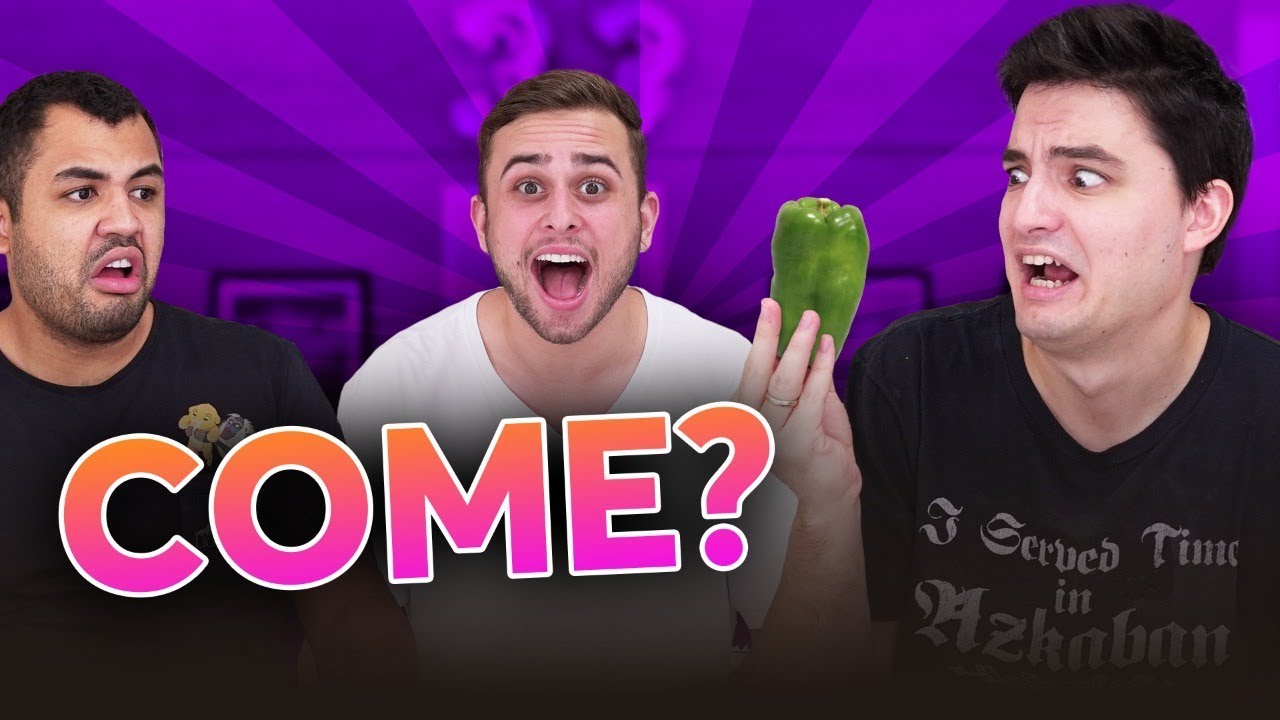 ELES COMERAM COISAS BIZARRAS!!! - DESAFIO OLHA, LAMBE OU COME