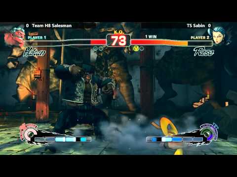 USF4 @ NLBC #130 - Team H8 Salesman (Hakan) vs TS Sabin (Rose) [720p/60fps]