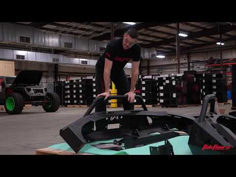 Fab Fours Red Steel Bumpers Product Breakdown