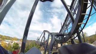 CRAZY ROLLERCOASTER GOPRO AT SIX FLAGS!!