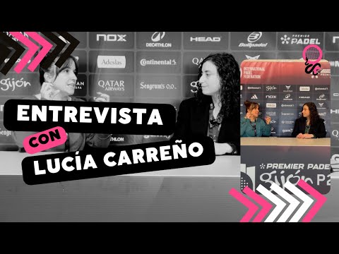 Entrevista con Lucía Carreño, presidenta de la Federación Asturiana de padel