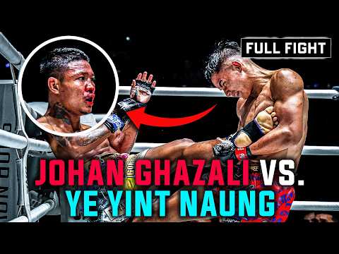 Johan Ghazali vs Ye Yint Naung full fight