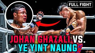 Download lagu Johan Ghazali 🇲🇾🇺🇸 vs. Ye Yint Naung 🇲🇲 | Muay Thai Full Fight mp3
