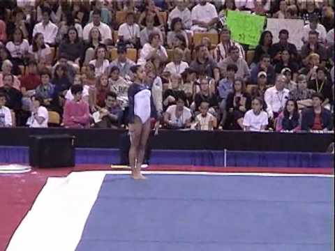 Gymcats Tasha Schwikert 2000 Olympic trials