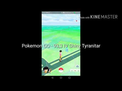 Pokemon GO - Shiny 93,3 IV Tyranitar