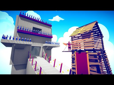 TOWER TAKEOVER BATTLES 🗼 | Totally Accurate Battle Simulator TABS