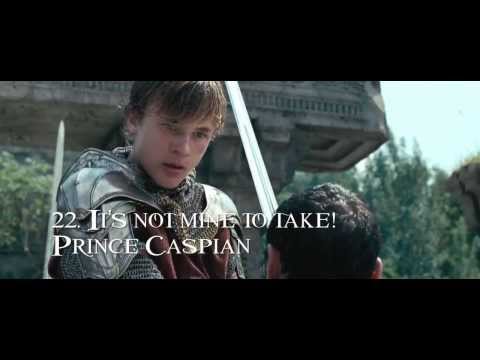 Narnia "It's not mine to take" end scene of the duel