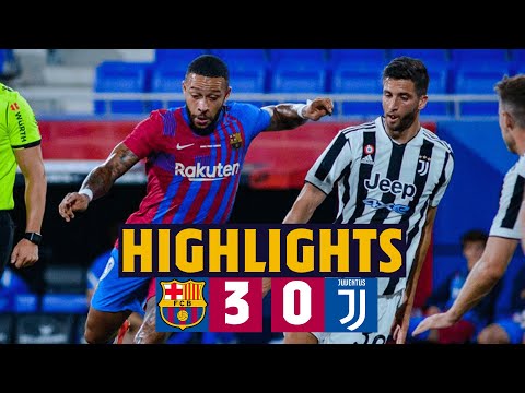 HIGHLIGHTS | Barça 3–0 Juventus | BARÇA WIN GAMPER TROPHY 🏆🏆