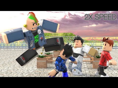 Roblox Bully Story SEASON 2 PART 4 - 👔 NEFFEX - Self Made 👔- Roblox Song (2x SPEED)