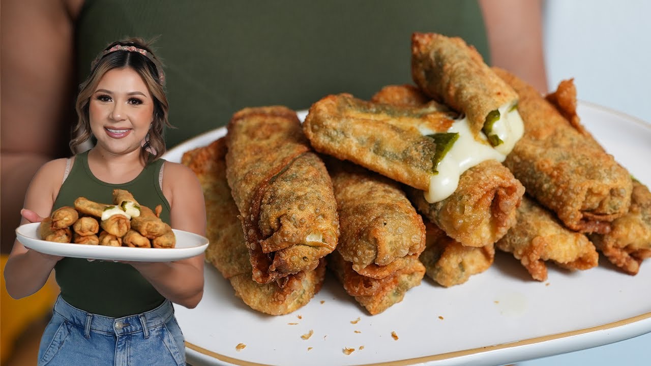 Diverse Manele - Quick and Easy CHILE RELLENO EGGROLLS, Seriously Deliciously Simple!