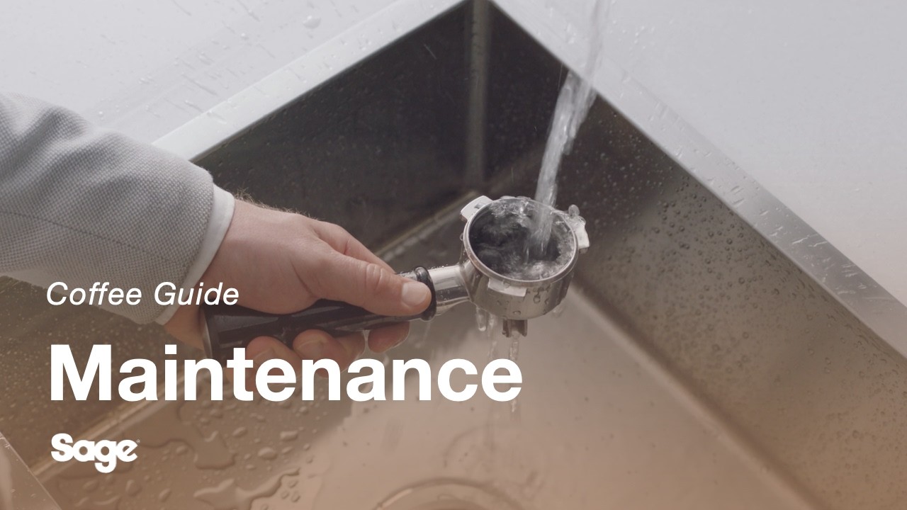 Filter basket rinse