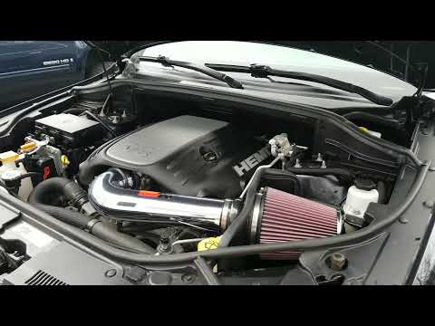 Jeep Grand Cherokee WK2 5.7 Hemi (11-19) K&N Intake #1563KP Before & After